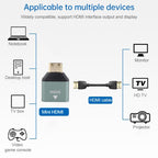 Micro HDMI Male to HDMI Female Gold-plated Head Adapter, Micro HDMI Male to HDMI Female