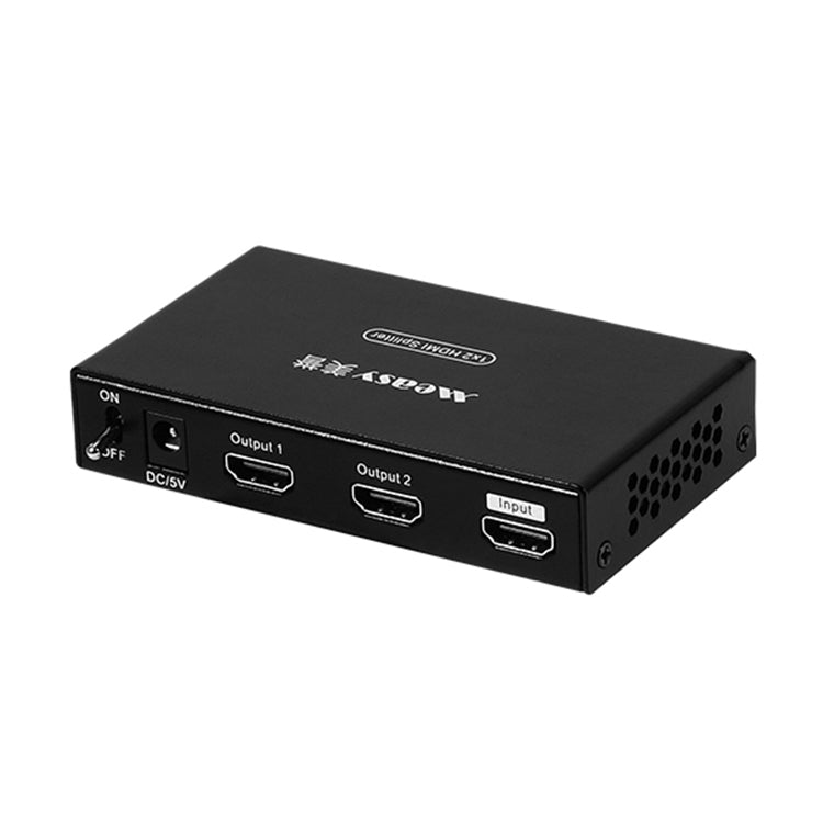 Measy SPH102 1 to 2 HDMI 1080P Simultaneous Display Splitter, US Plug, 1 to 2, US Plug