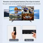 Measy MV4341 4K 30Hz 4 In 1 Out HDMI Quad Screen Splitter, Plug Type: US Plug, US Plug