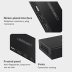 Measy SWH4651 4K 60Hz 5 In 1 Out HDMI Converter Switcher, Plug Type: US Plug, US Plug