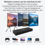 Measy SWH4651 4K 60Hz 5 In 1 Out HDMI Converter Switcher, Plug Type: EU Plug, EU Plug