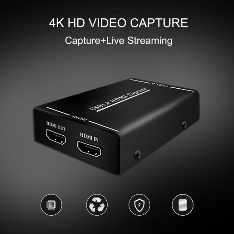EC290 HDMI USB3.0 HD Video Capture Recorder Box Live Broadcast Card, EC290