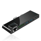 ROCKETEK SK-S5HL RJ45 + 2 x USB 3.0 + HDMI + SD / TF Memory Card Reader HUB 4K HDMI Adapter, SK-S5HL
