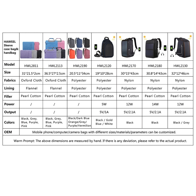 HAWEEL 13-15 inch Laptop Handbag For Macbook, Samsung, Lenovo, Sony, DELL Alienware, CHUWI, ASUS, HP Laptop, 13-15 inch Handbag