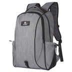 HAWEEL 14W Foldable Removable Solar Power Outdoor Portable Canvas Dual Shoulders Laptop Backpack, USB Output: 5V 2.1A Max