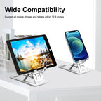 HAWEEL Adjustable Lifting Folding Portable Live Broadcast Desktop Plastic Holder, Plastic