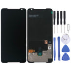 AMOLED Material LCD Screen and Digitizer Full Assembly for Asus ROG Phone II ZS660KL, For Asus ROG Phone II ZS660KL