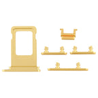 SIM Card Tray + Side Key for iPhone 11, For iPhone 11(Yellow)(Single card), For iPhone 11(Single card), For iPhone 11 (Purple)(Single card), For iPhone 11