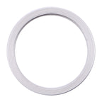 2 PCS Rear Camera Glass Lens Metal Protector Hoop Ring for iPhone 11, For iPhone 11