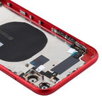 Battery Back Cover (with Side Keys & Card Tray & Power + Volume Flex Cable & Wireless Charging Module) for iPhone 11, For iPhone 11