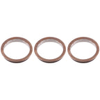 3 PCS Rear Camera Glass Lens Metal Protector Hoop Ring for iPhone 12 Pro, For iPhone 12 Pro