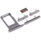 SIM Card Tray + SIM Card Tray + Side Keys for iPhone 12 Pro, For iPhone 12 Pro (double card)