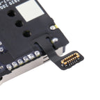 Single SIM Card Holder Socket with Flex Cable for iPhone 12 / 12 Pro, For iPhone 12 / 12 Pro(Single)