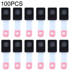 100 PCS Microphone Back Sticker for iPhone 12/12 Pro, For iPhone 12