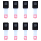 100 PCS Microphone Back Sticker for iPhone 12/12 Pro, For iPhone 12