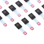 100 PCS Microphone Back Sticker for iPhone 12/12 Pro, For iPhone 12