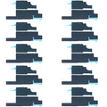 10 PCS Motherboard Heat Dissipation Sticker for iPhone 12/12 Pro, For iPhone 12/12 Pro