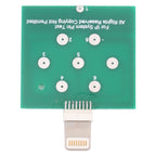 U2 Charging Port Dock Flex Test Board for iPhone Series, 8 Pin
