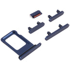 SIM Card Tray + SIM Card Tray + Side Keys for iPhone 13, For iPhone 13(double card)