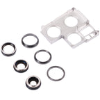 Camera Lens Cover With Retaining Bracket for iPhone 13 Pro Max(Graphite), For iPhone 13 Pro Max