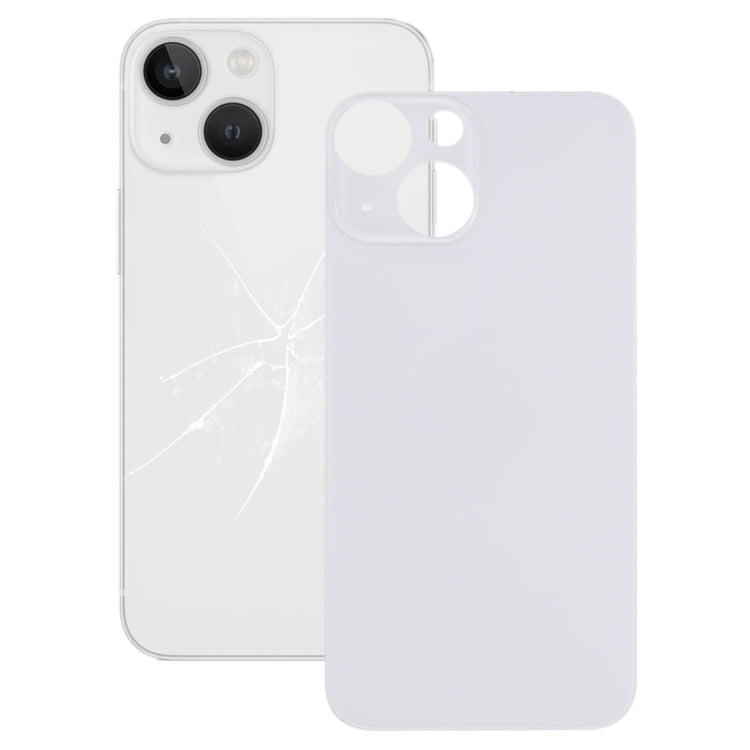 Easy Replacement Big Camera Hole Glass Back Battery Cover for iPhone 13 mini, For iPhone 13 mini(Not Disassemble)