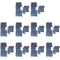 10 Sets Motherboard Heat Sink Sticker for iPhone 13 Pro Max, For iPhone 13 Pro Max