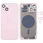 Back Housing Cover with SIM Card Tray & Side  Keys & Camera Lens for iPhone 13, For iPhone 13(with Card Tray & Side Keys), For iPhone 13(with SIM Card Tray & Side Keys), For iPhone 13