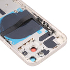 For iPhone 13 Battery Back Cover with Side Keys & Card Tray & Power + Volume Flex Cable & Wireless Charging Module, For iPhone 13 (Assembly)