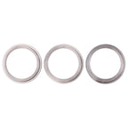 3 PCS Rear Camera Glass Lens Metal Protector Hoop Ring for iPhone 11 Pro & 11 Pro Max, For iPhone 11 Pro & 11 Pro Max