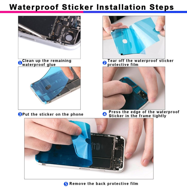100 PCS Front Housing Adhesive for iPhone 11 Pro Max, 100 PCS for iPhone 11 Pro Max