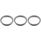 3 PCS Rear Camera Glass Lens Metal Protector Hoop Ring for iPhone 12 Pro Max, For iPhone 12 Pro Max