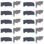 10 Sets Motherboard Heat Sink Sticker for iPhone 12 Pro Max, For iPhone 12 Pro Max