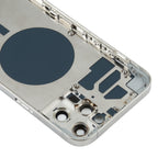 Back Housing Cover with SIM Card Tray & Side keys & Camera Lens for iPhone 12 Pro Max, For iPhone 12 Pro Max(with Card Tray & Side Keys), For iPhone 12 Pro Max(with SIM Card Tray & Side Keys)