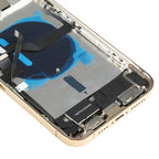 Battery Back Cover Assembly (with Side Keys & Speaker Ringer Buzzer & Motor & Camera Lens & Card Tray & Power Button + Volume Button + Charging Port & Wireless Charging Module) for iPhone 12 Pro Max, For iPhone 12 Pro Max(Assembly)