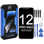 JK Soft OLED LCD Screen For iPhone 12 Pro Max, For iPhone 12 Pro Max