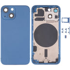 Back Housing Cover with SIM Card Tray & Side  Keys & Camera Lens for iPhone 13 Mini, For iPhone 13 Mini