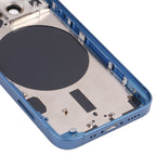 Back Housing Cover with SIM Card Tray & Side  Keys & Camera Lens for iPhone 13 Mini, For iPhone 13 Mini