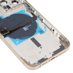 For iPhone 13 Pro Max Battery Back Cover with Side Keys & Card Tray & Power + Volume Flex Cable & Wireless Charging Module, For iPhone 13 Pro Max(Assembly)