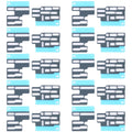 10 Sets Mainboard FPC Connector Sponge Foam Pads for iPhone 13 mini, For iPhone 13 mini