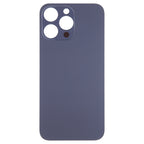 Easy Replacement Big Camera Hole Glass Back Battery Cover for iPhone 14 Pro Max, For iPhone 14 Pro Max(Not Disassemble)
