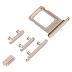 SIM Card Tray + SIM Card Tray + Side Keys for iPhone 14 Pro Max, For iPhone 14 Pro Max