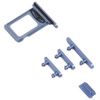 SIM Card Tray + SIM Card Tray + Side Keys for iPhone 14 Plus, For iPhone 14 Plus