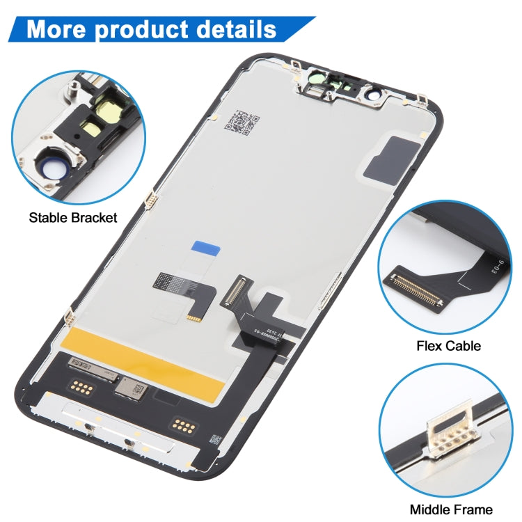JK Soft OLED LCD Screen For iPhone 14, For iPhone 14 (JK Soft OLED)