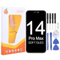 Ruiju Soft OLED Screen For iPhone 14 Pro Max, For iPhone 14 Pro Max(Soft OLED)