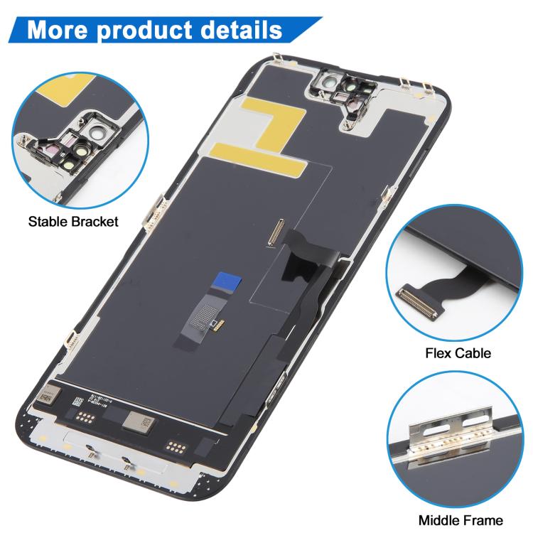 JK Soft OLED LCD Screen For iPhone 14 Pro Max, For iPhone 14 Pro Max
