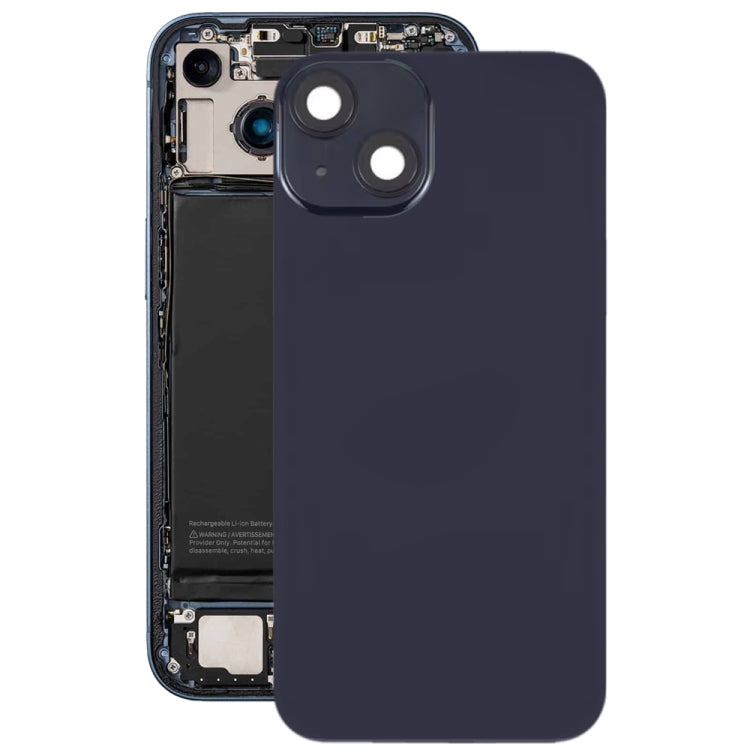 For iPhone 14 Plus Glass Battery Back Cover with Flash Bracket + Wireless Charging Module, For iPhone 14 Plus