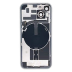 For iPhone 14 Plus Glass Battery Back Cover with Flash Bracket + Wireless Charging Module, For iPhone 14 Plus