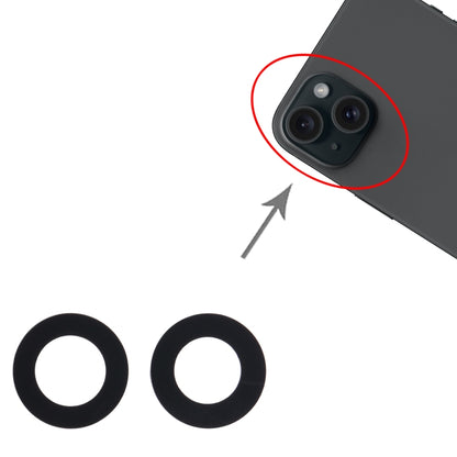 For iPhone 15 2 in 1 Back Camera Lens, For iPhone 15