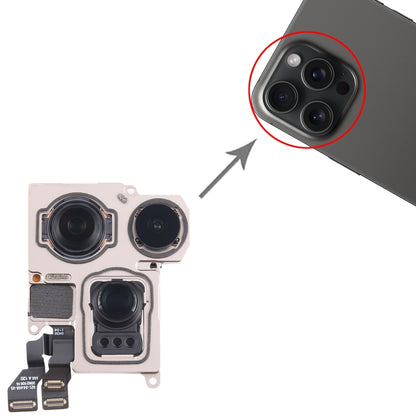 For iPhone 15 Pro Max Back Facing Camera, For iPhone 15 Pro Max