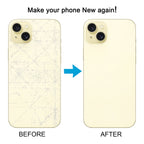 Easy Replacement Big Camera Hole Glass Back Battery Cover for iPhone 15, For iPhone 15(Not Disassemble)